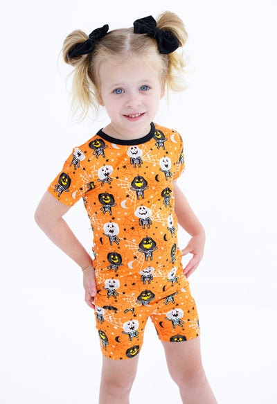 michael 2-piece glow-in-the-dark pajamas: SHORT