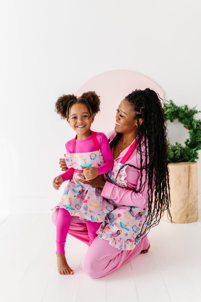 Sugarplum Ruffle Baking Apron
