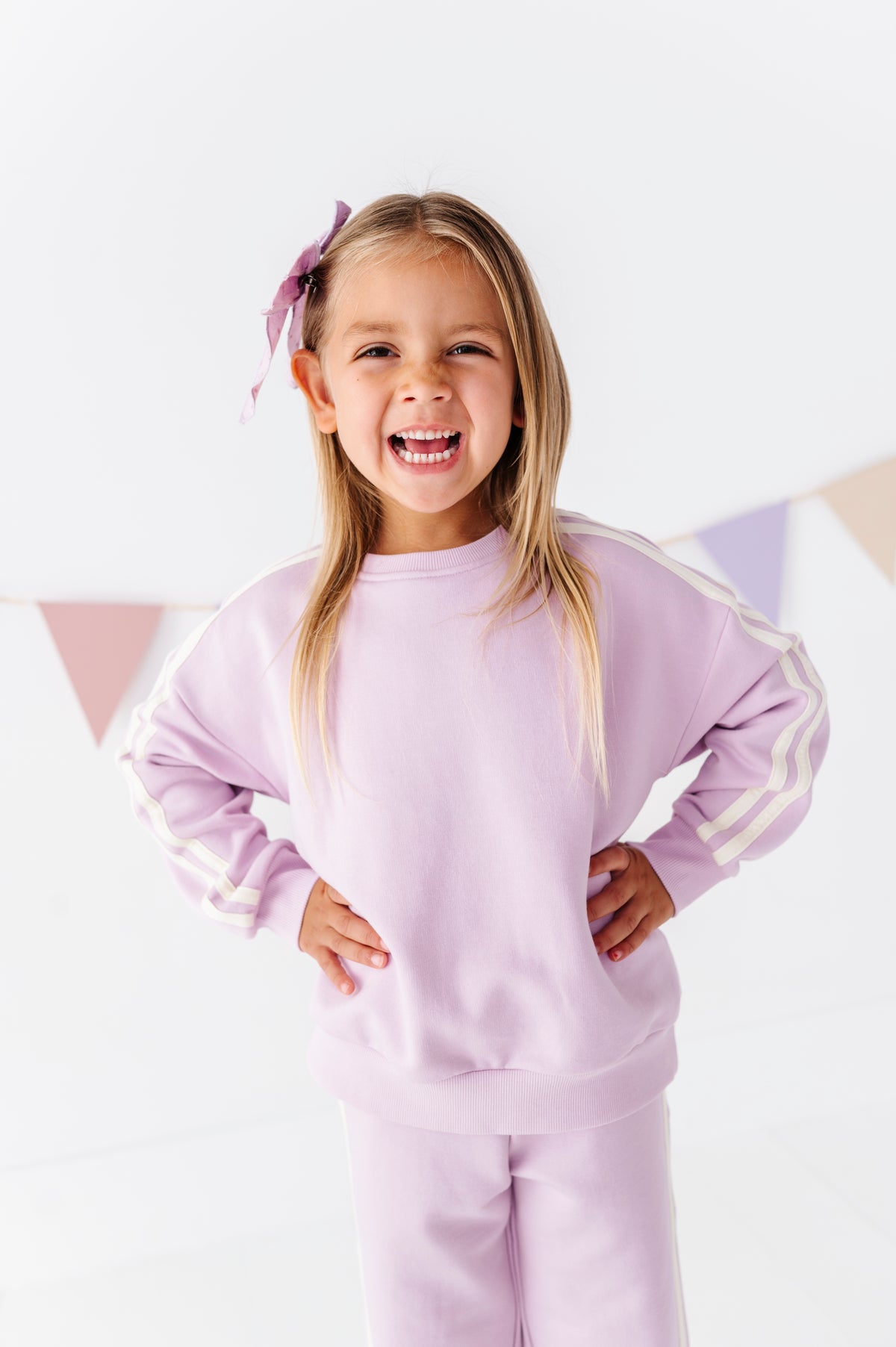 Pep Rally Purple Crewneck Sweatshirt
