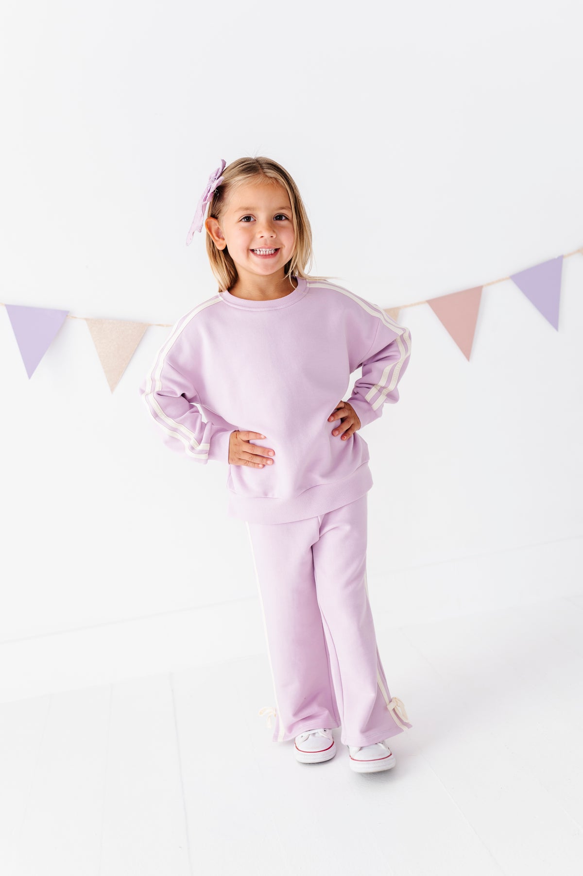 Pep Rally Purple Crewneck Sweatshirt