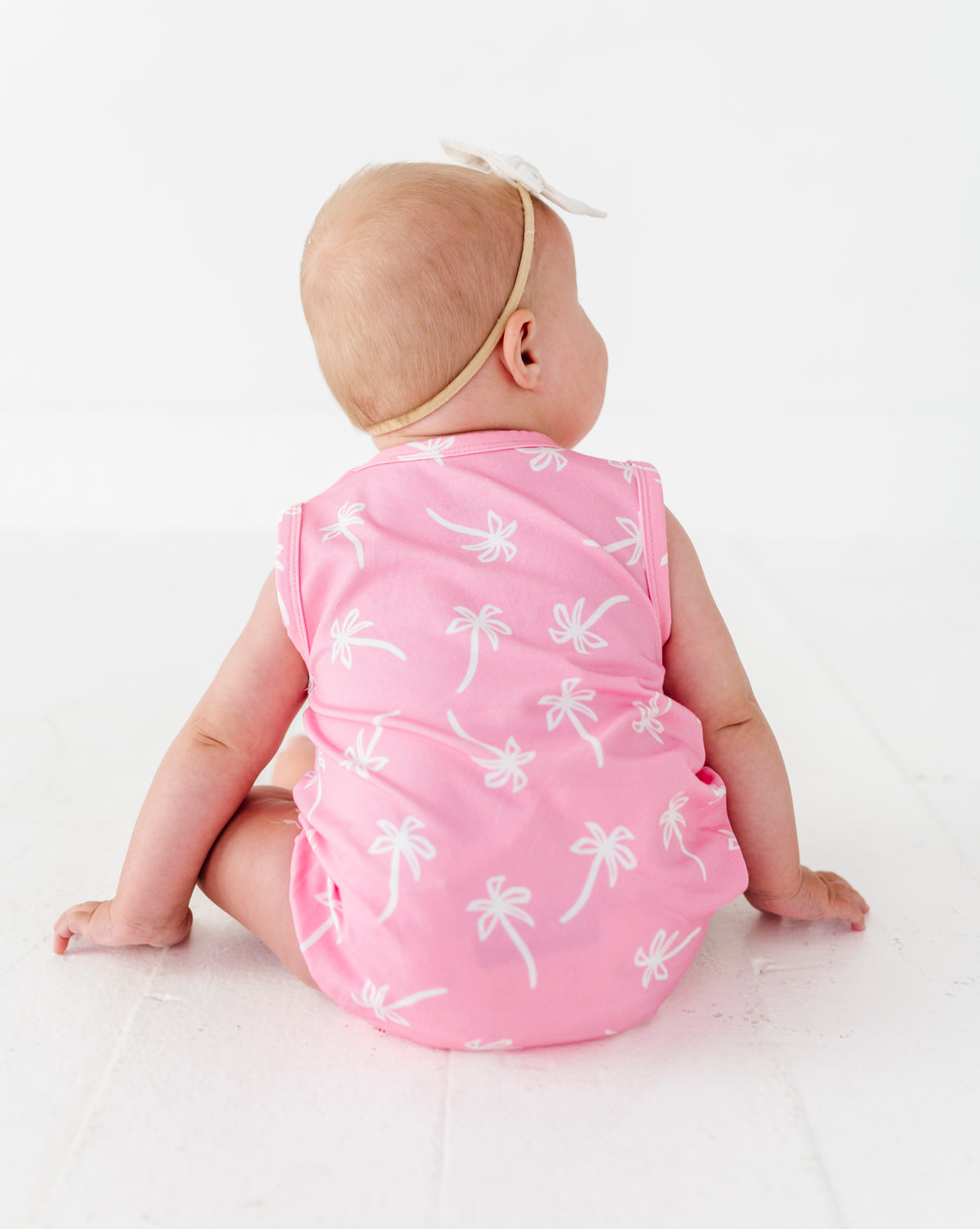 Pink Palms Tank Bubble