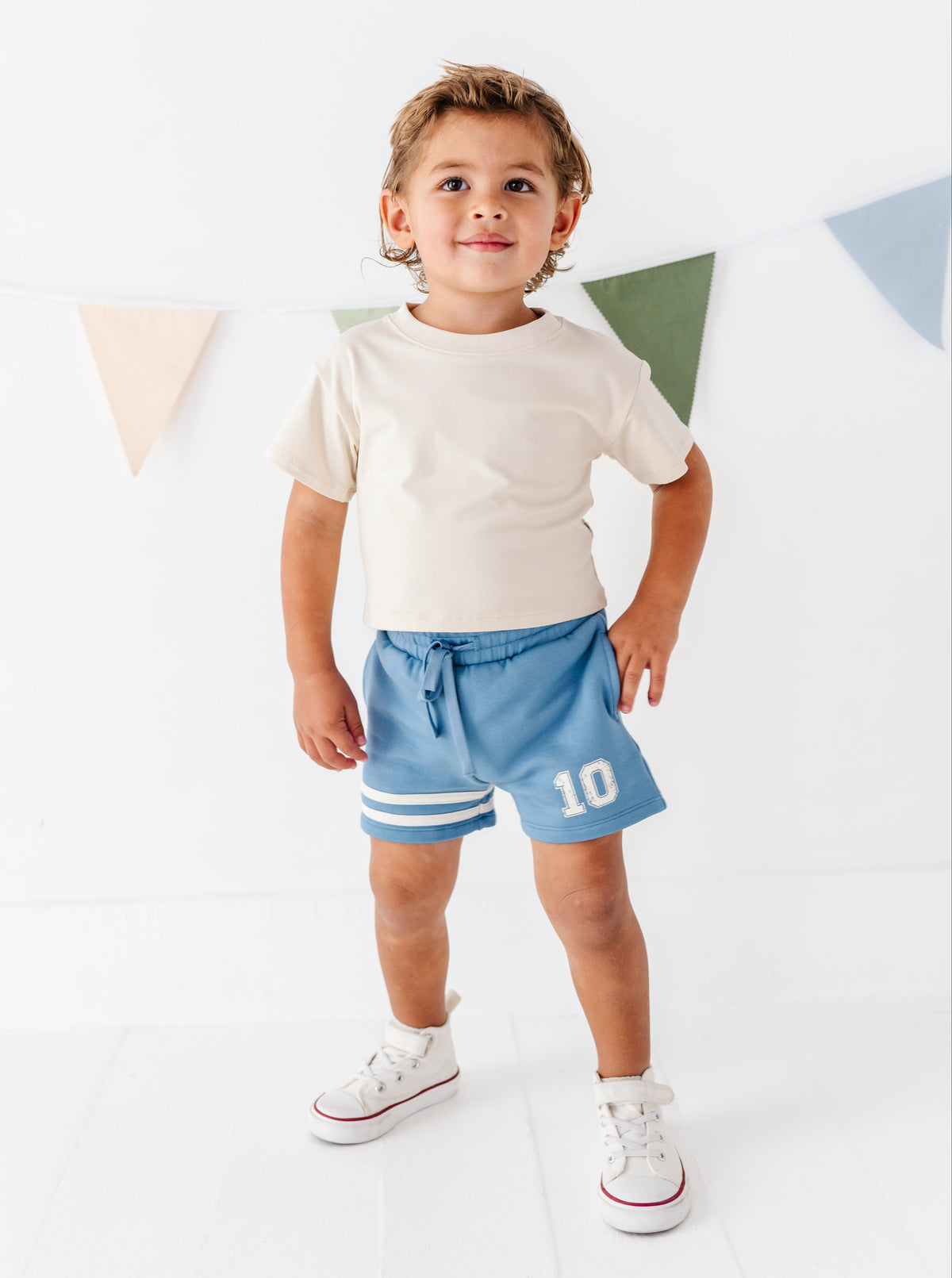 Vintage Varsity Sweat Shorts
