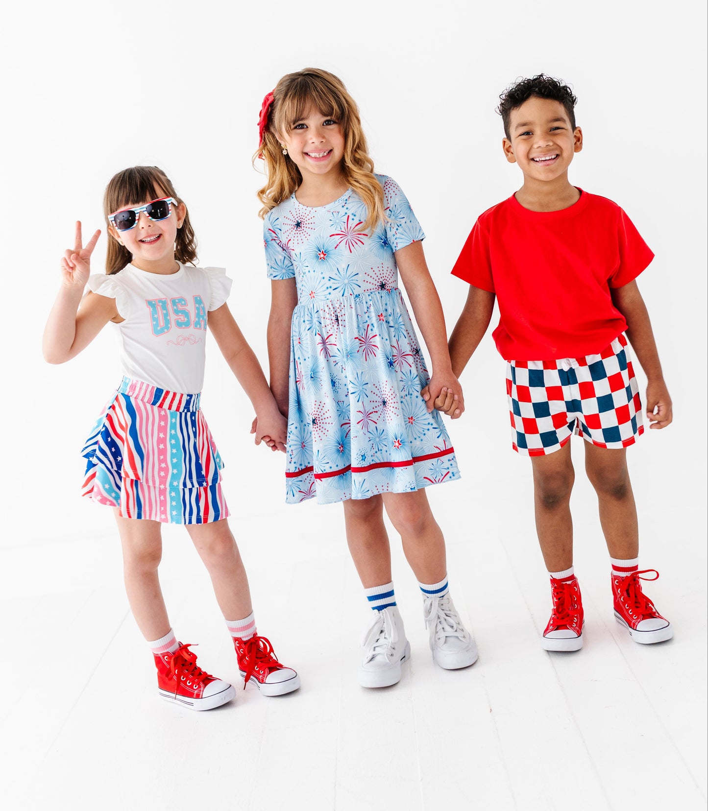 Americana 2-Tiered Skort