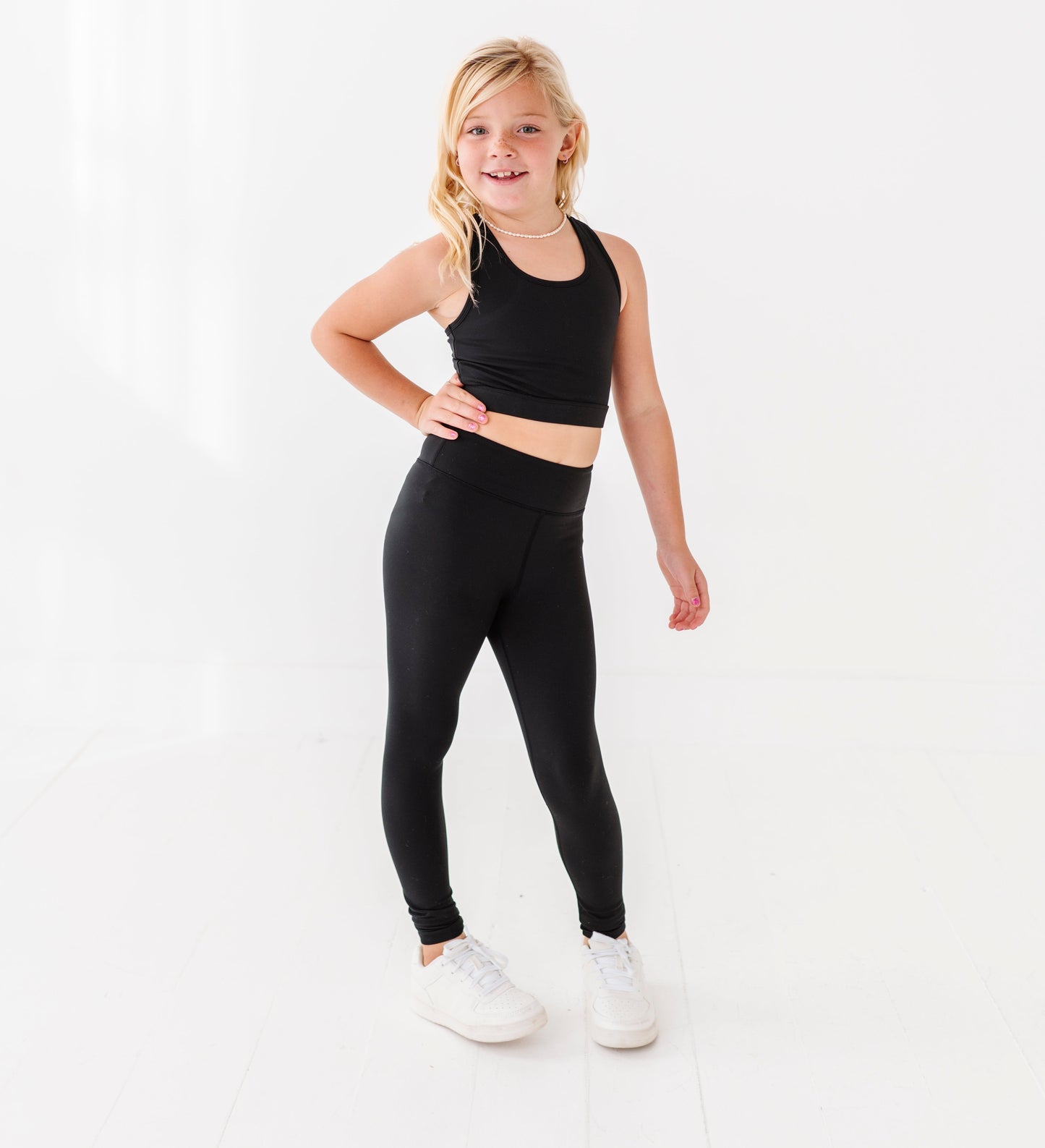 Black Active Pants