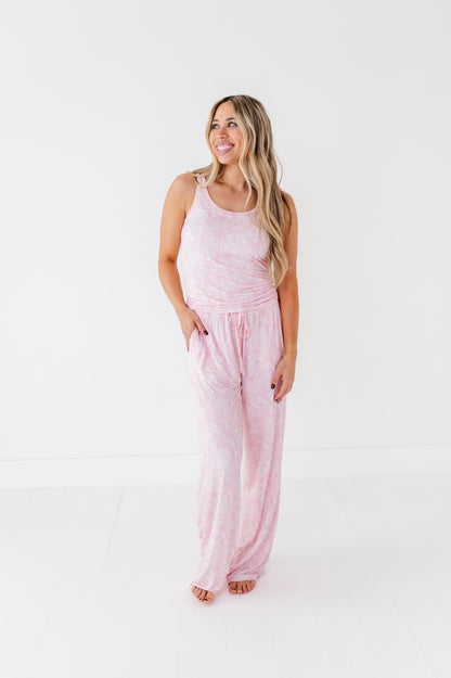 Pink Tree Camo Women's Cami Set