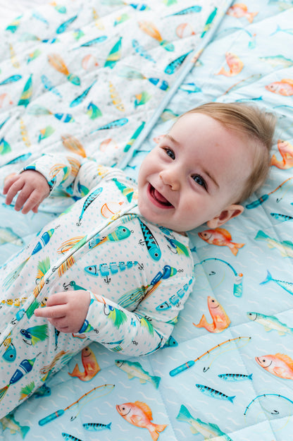 Gone Fishing Convertible Romper