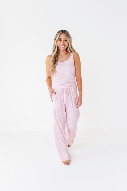 Pink Tree Camo Women's Cami Set