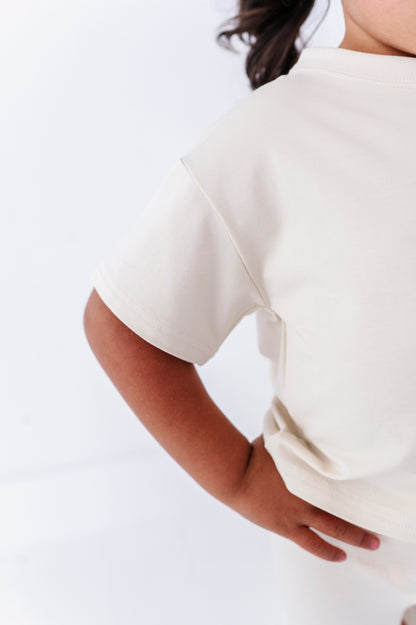 Oatmilk Boxy T-Shirt