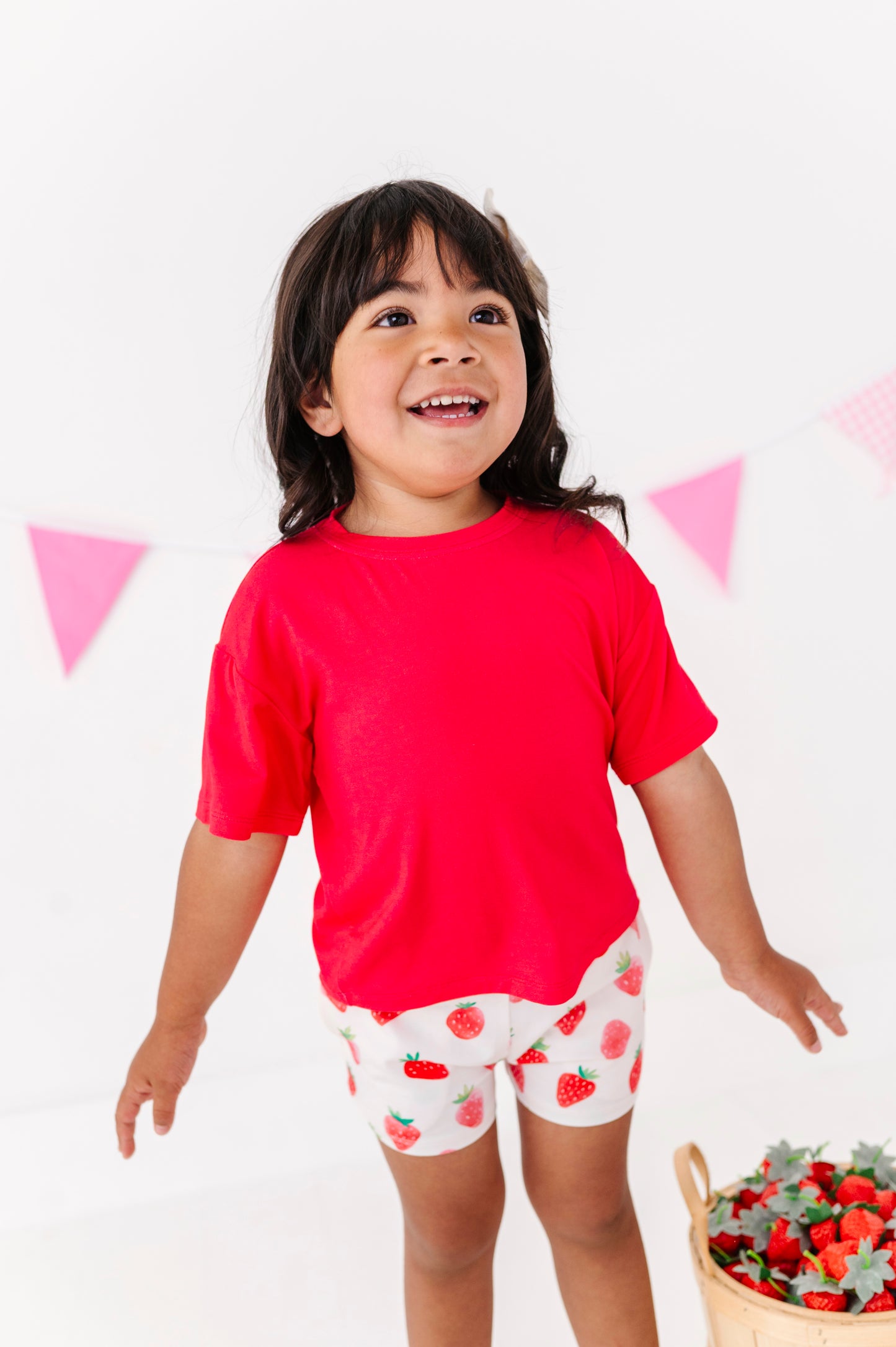Berry Boxy Bamboo/Cotton T-Shirt