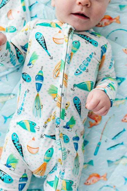 Gone Fishing Convertible Romper