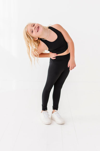 Black Active Pants