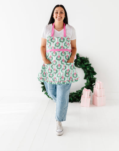 Juniper Ruffle Baking Apron