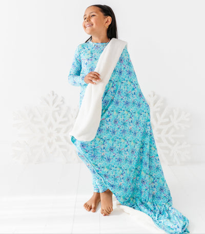 Crystal Plush Toddler Blanket