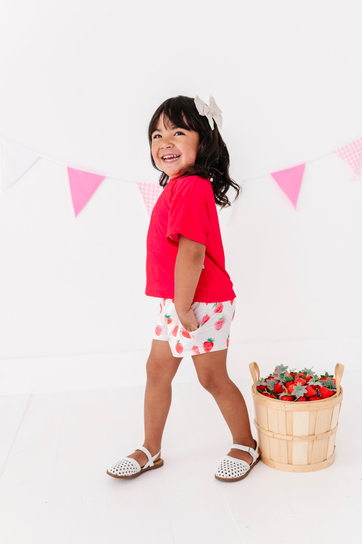Berry Boxy Bamboo/Cotton T-Shirt