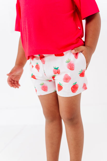 Berry Boxy Bamboo/Cotton T-Shirt