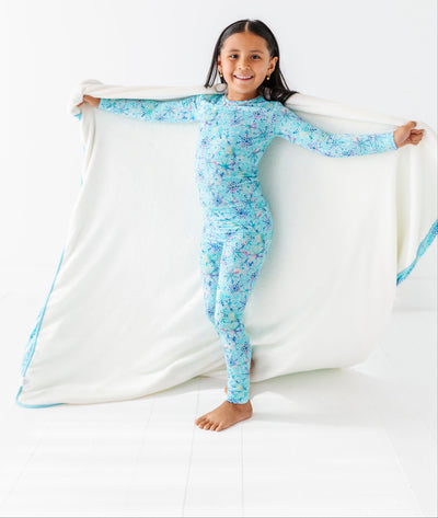 Crystal Plush Toddler Blanket