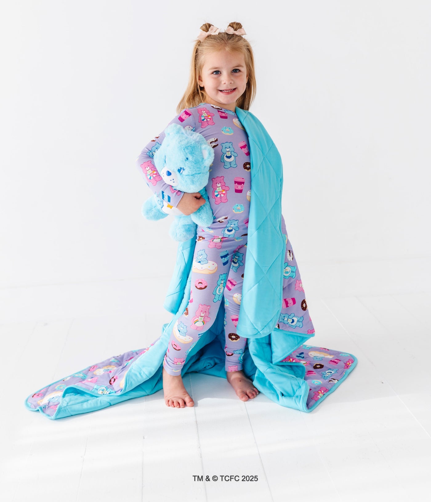 Care Bears™ Donuts And Coffee Toddler Birdie Quilt