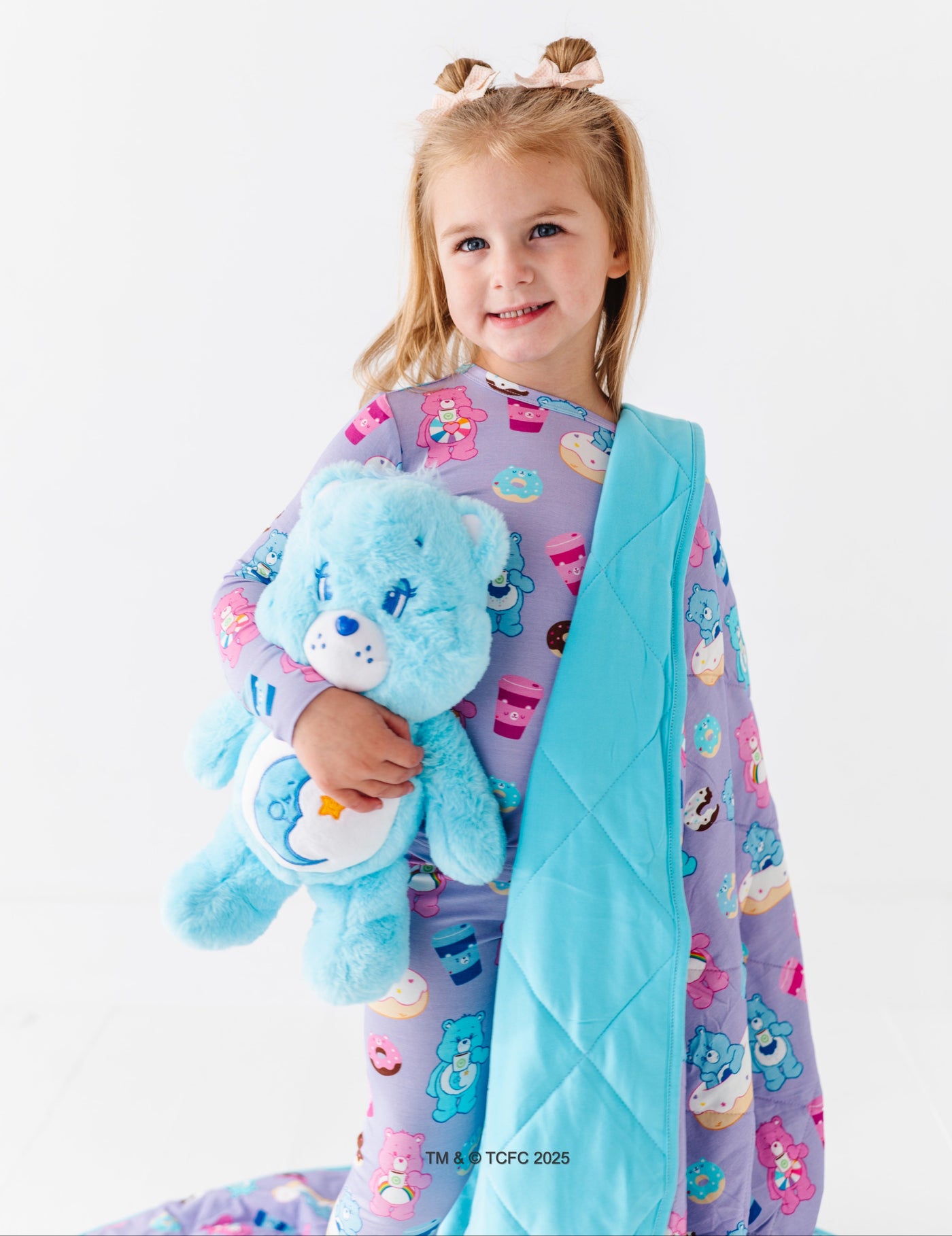 Care Bears™ Donuts And Coffee Toddler Birdie Quilt