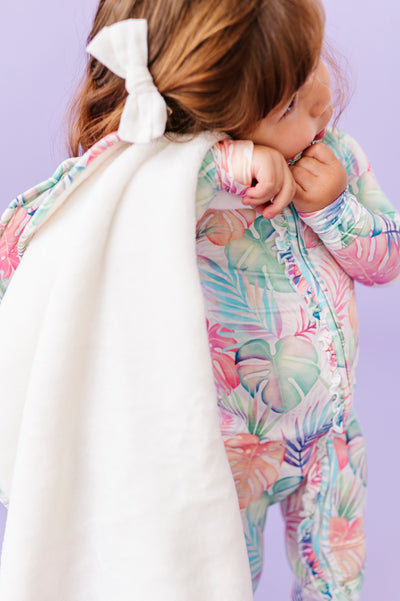 Lucia Plush Birdie Blanket- STROLLER