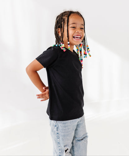 Black T-Shirt : YOUTH