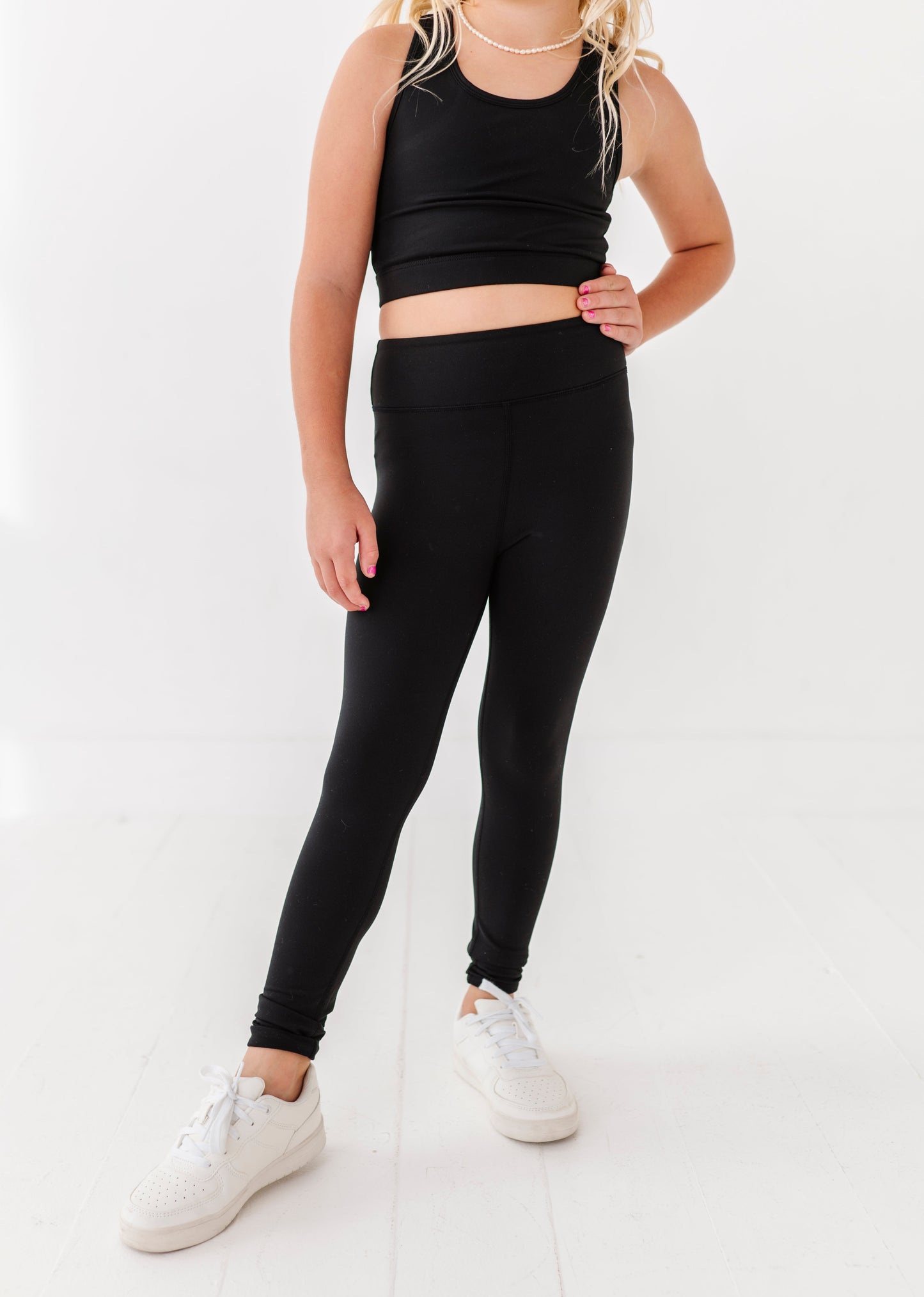 Black Active Pants