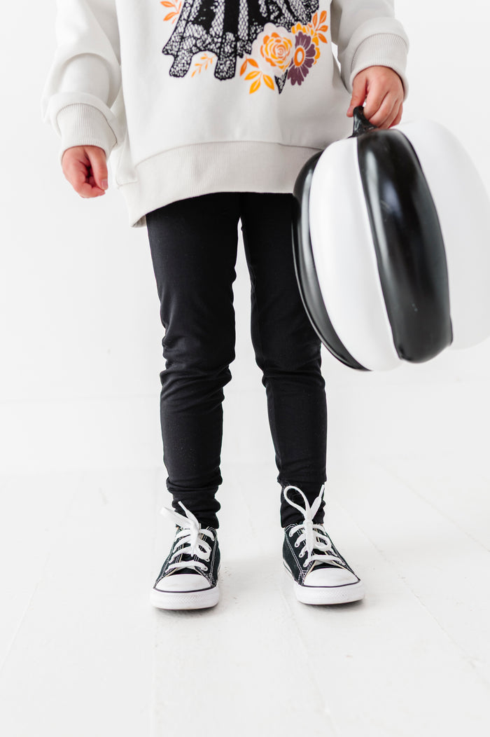 Black Bamboo Leggings
