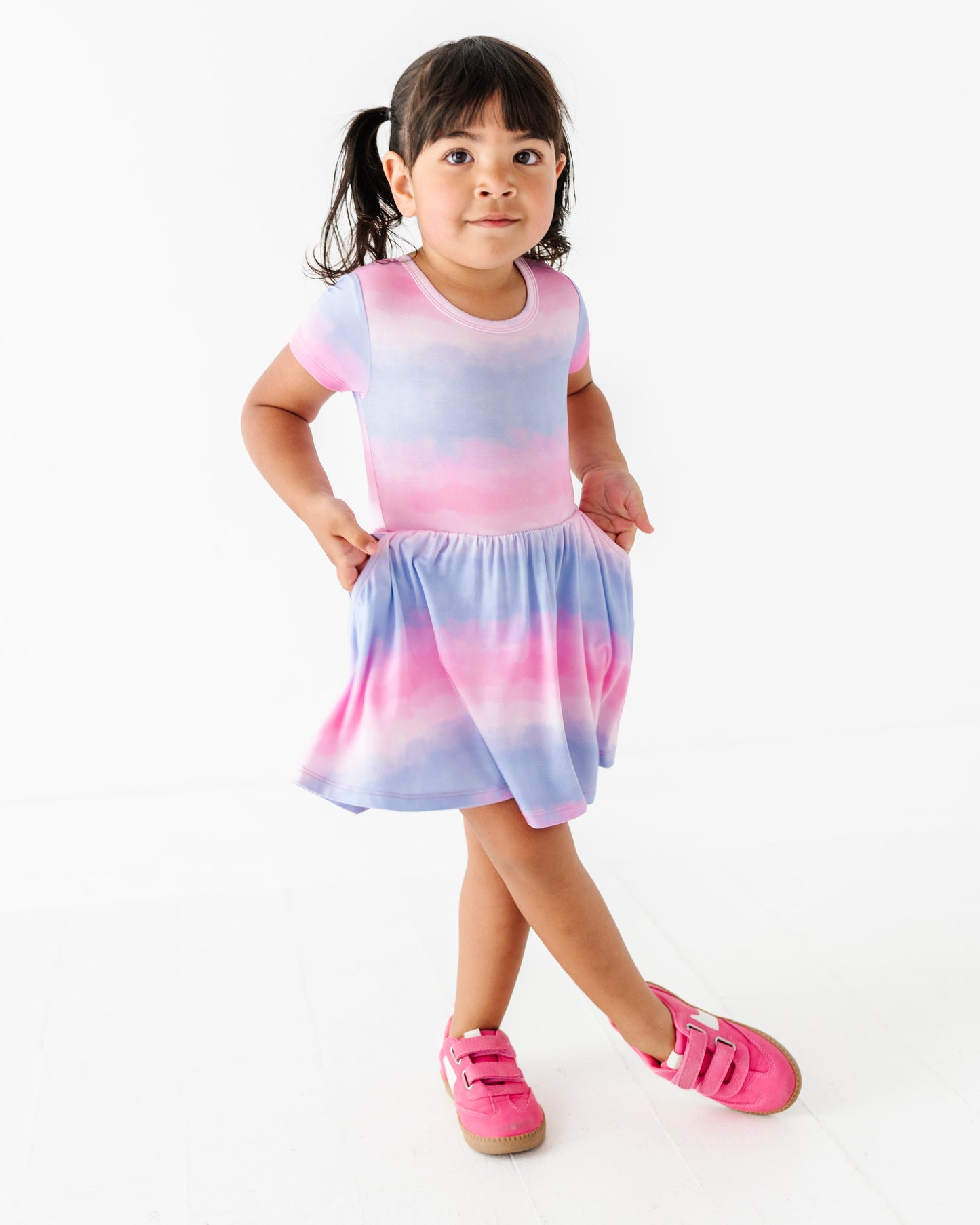 Pink/Purple Ombré Bamboo Dress