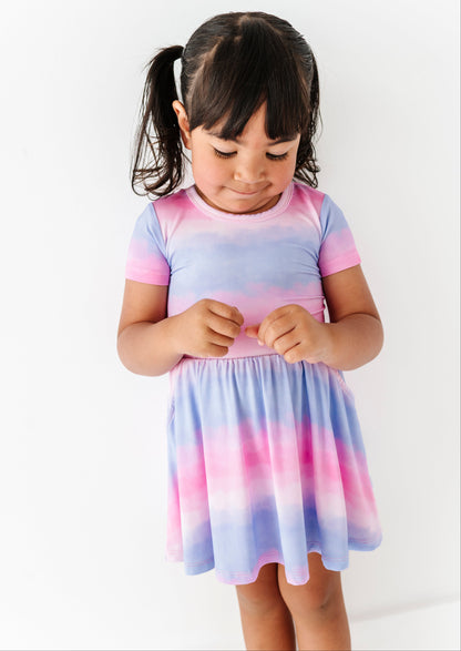 Pink/Purple Ombré Bamboo Dress