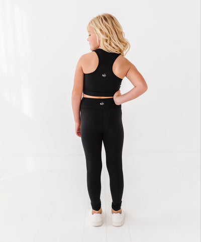 Black Active Pants- PREORDER- SHIPS END OF JANUARY