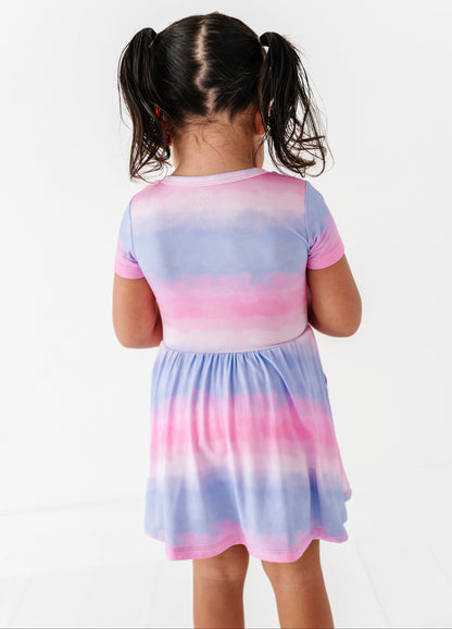 Pink/Purple Ombré Bamboo Dress