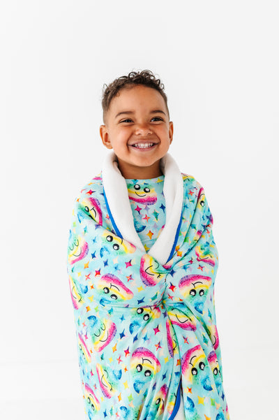 Johnny Plush Toddler Birdie Blanket