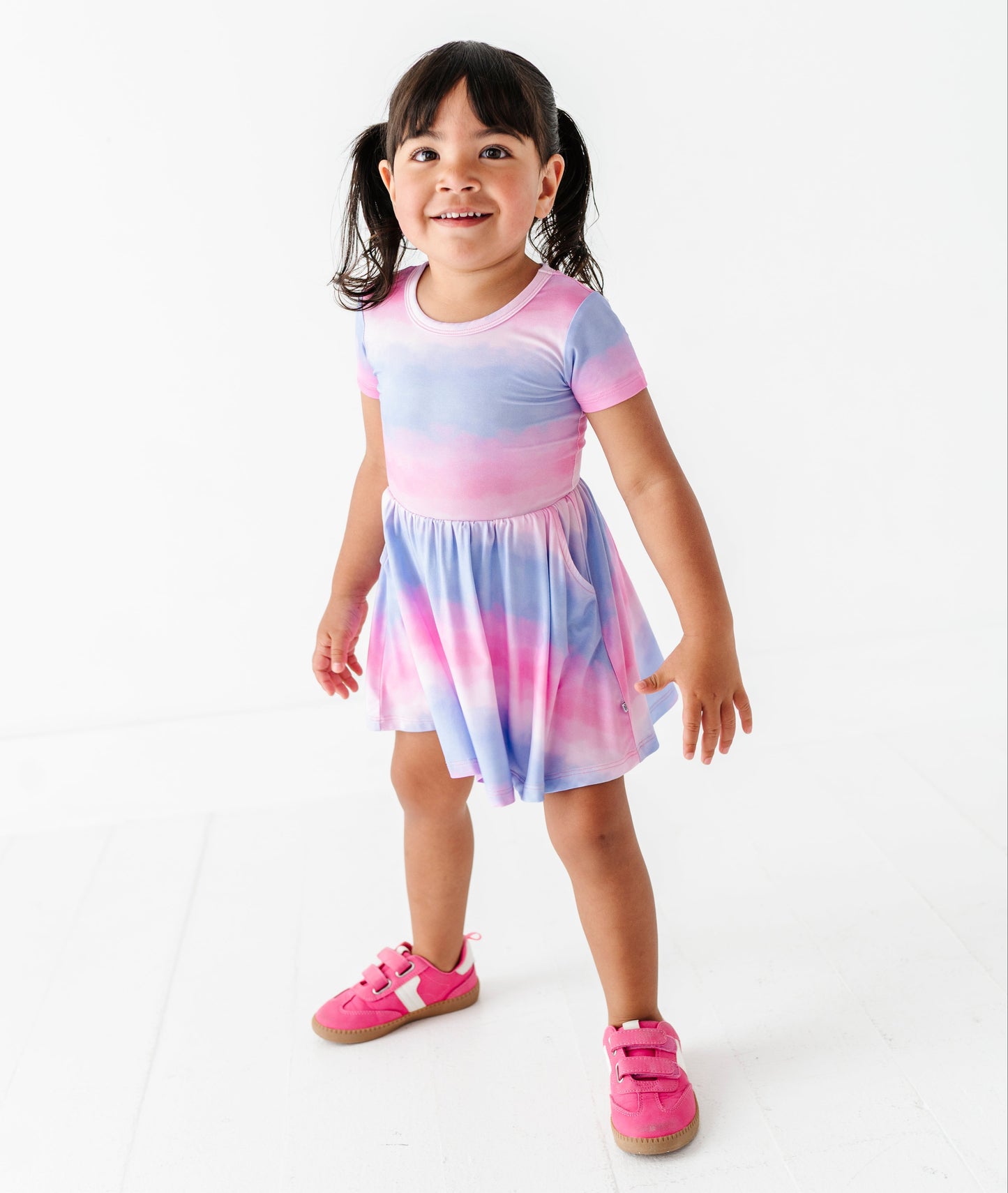 Pink/Purple Ombré Bamboo Dress