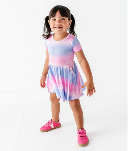 Pink/Purple Ombré Bamboo Dress