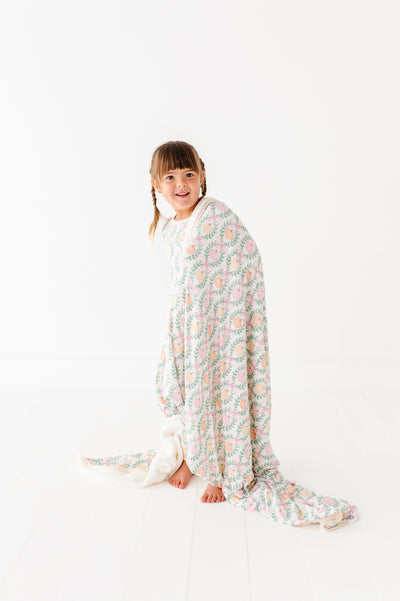 Amber Plush Toddler Blanket