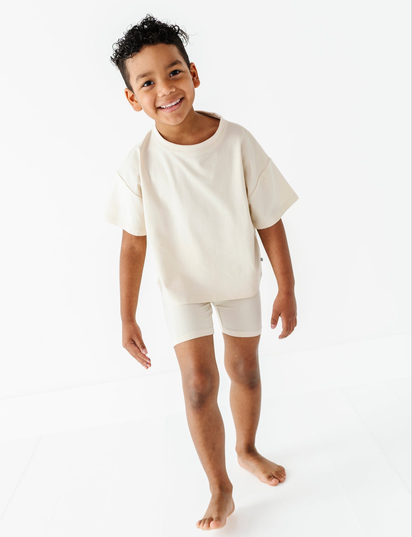 Oatmilk Boxy T-Shirt