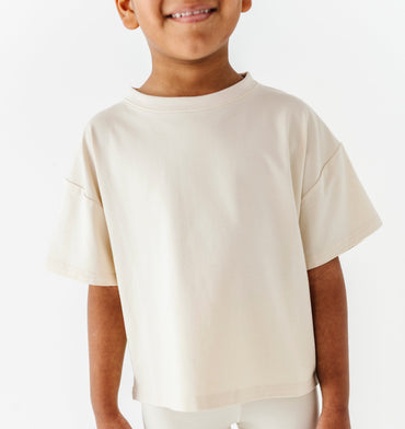 Oatmilk Boxy T-Shirt