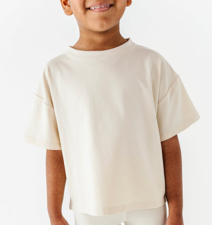 Oatmilk Boxy T-Shirt
