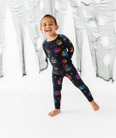 Midnight Mischief Foil 2-Piece Pajamas