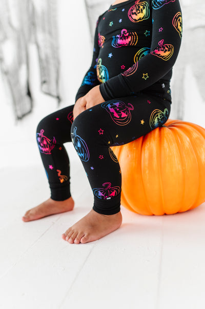 Midnight Mischief Foil 2-Piece Pajamas