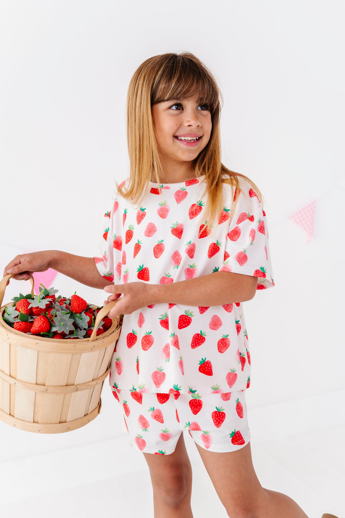 Sweet Strawberry T-Shirt Set
