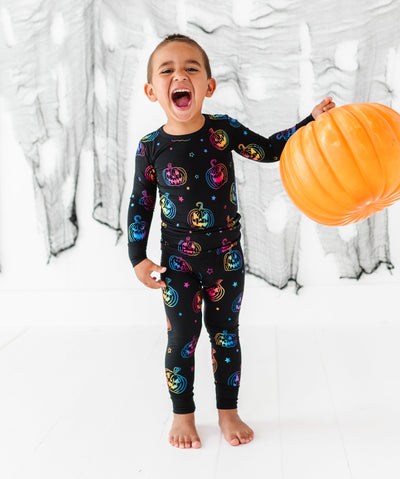 Midnight Mischief Foil 2-Piece Pajamas