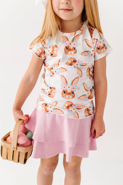 Lilac 2-Tiered Skort