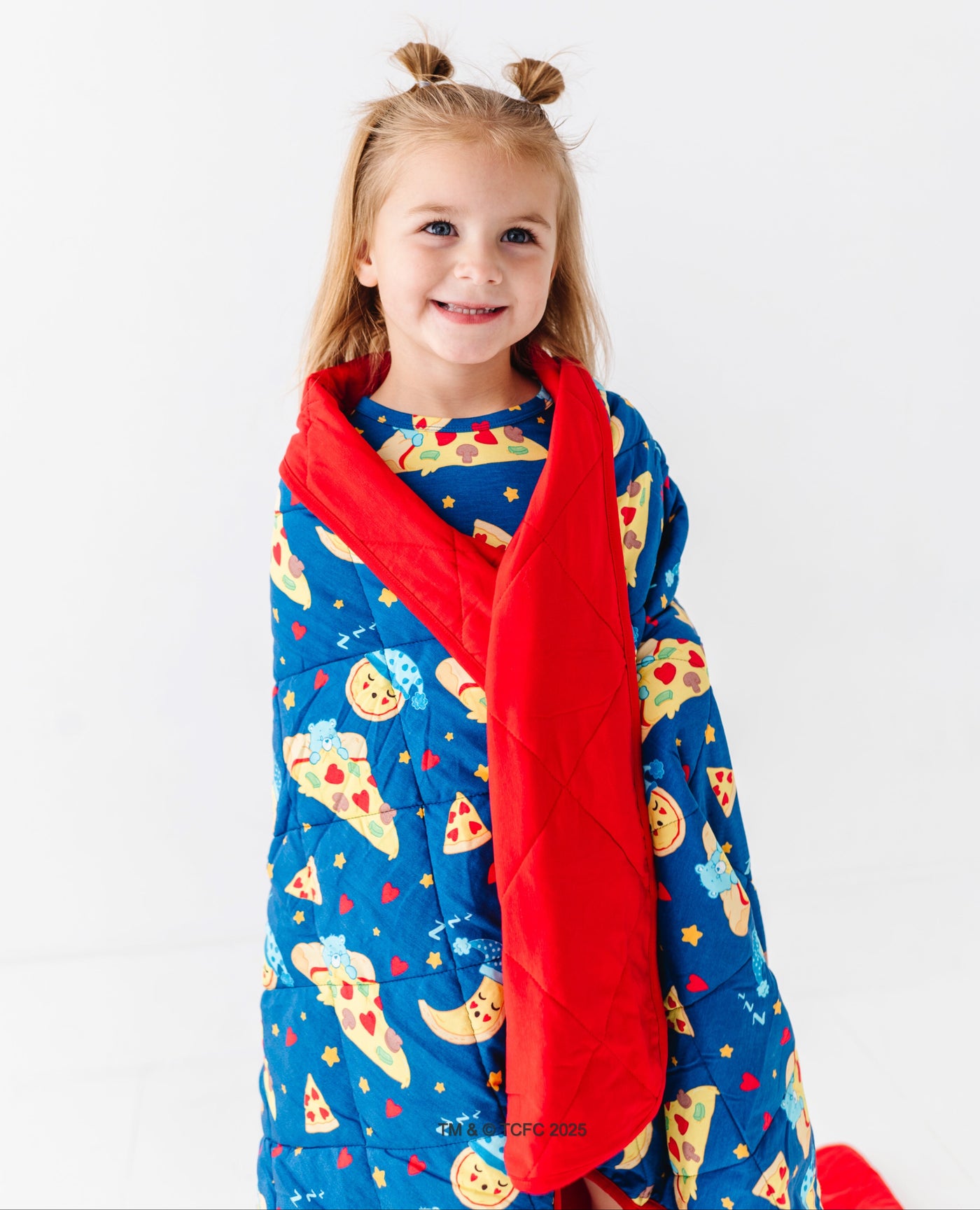 Care Bears™ Bedtime Pizza Toddler Birdie Quilt