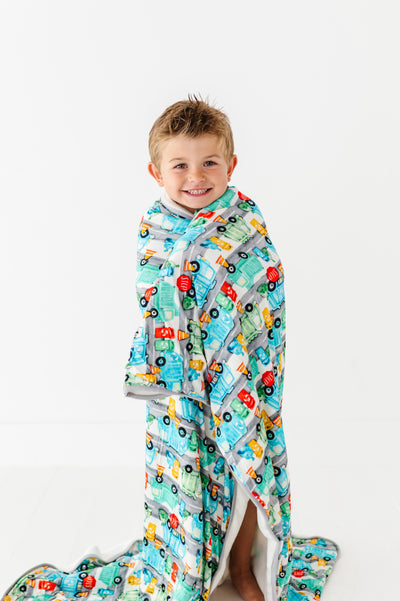 Cleanup Crew Plush Toddler Blanket