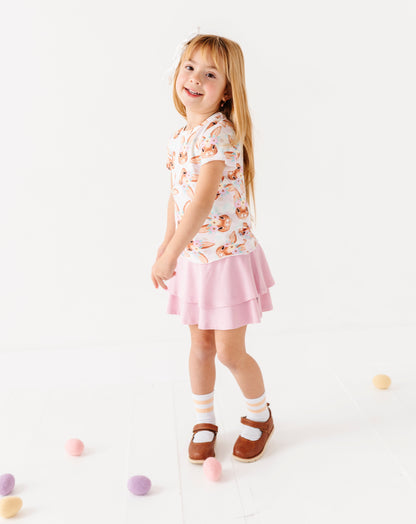 Lilac 2-Tiered Skort