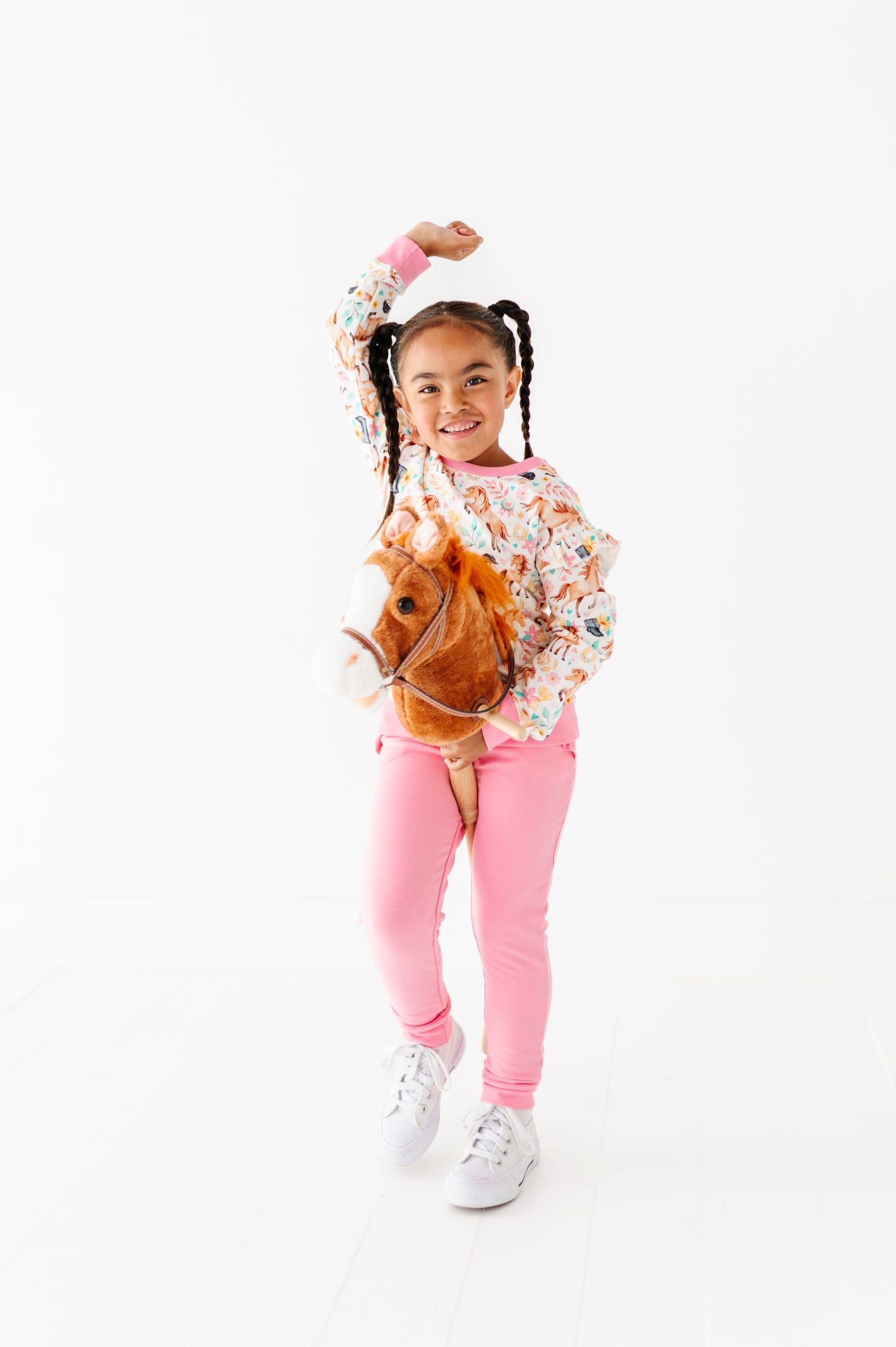 Delilah Ruffle Crewneck Sweatshirt
