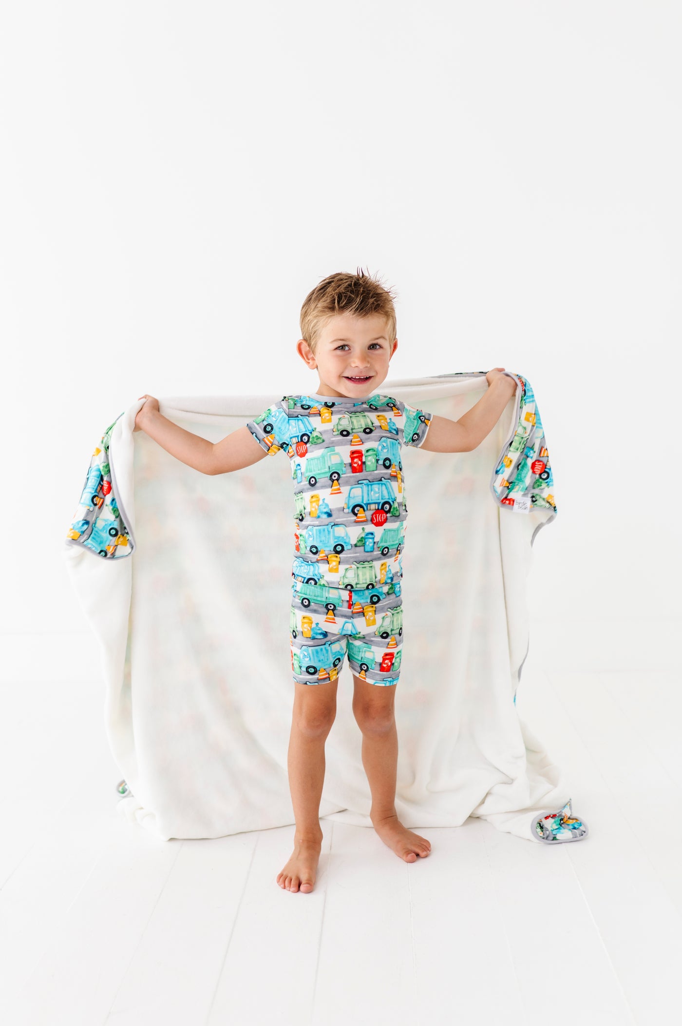 Cleanup Crew Plush Toddler Blanket