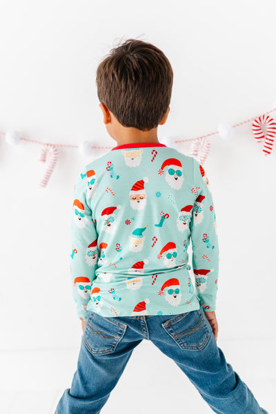 Santa Squad Henley T-Shirt