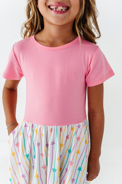 Starlight Stripes Bamboo Dress