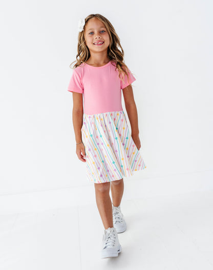 Starlight Stripes Bamboo Dress